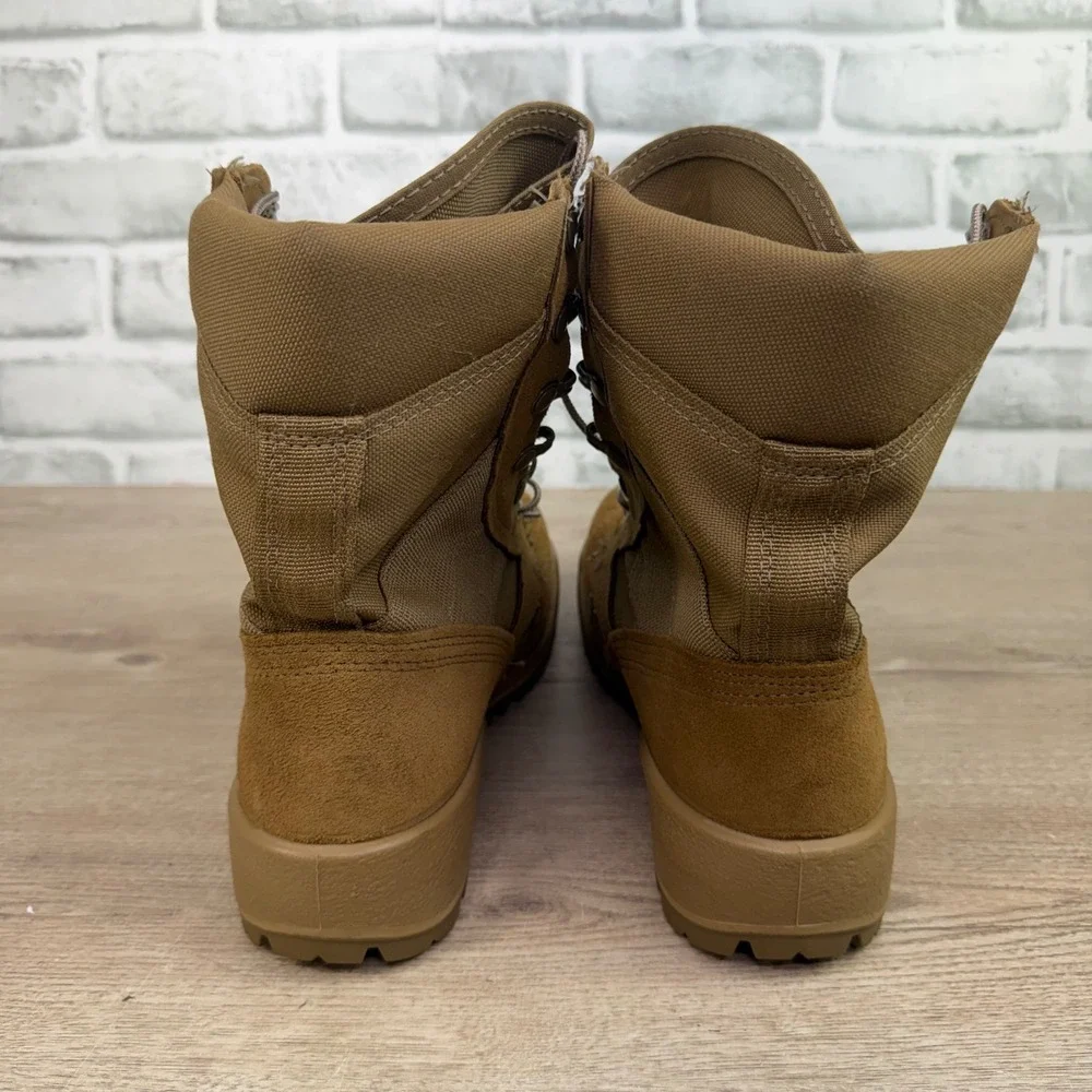Bates Tactical Combat Boots Vibram Sole Tan Mens 4.5 W